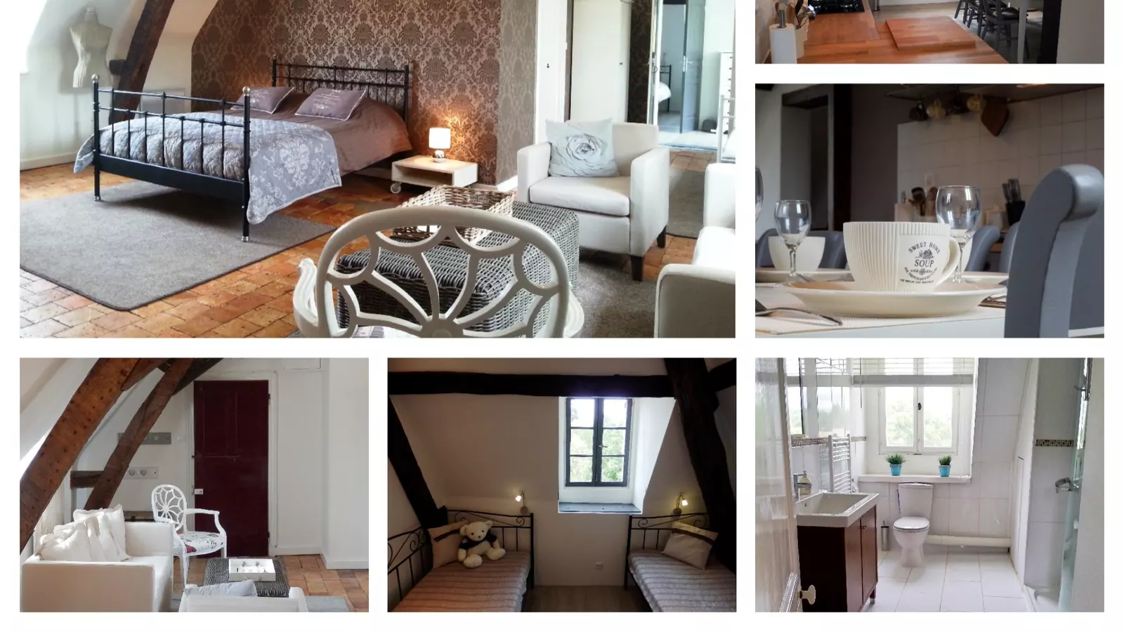 Kasteel appartement Calville d Aout