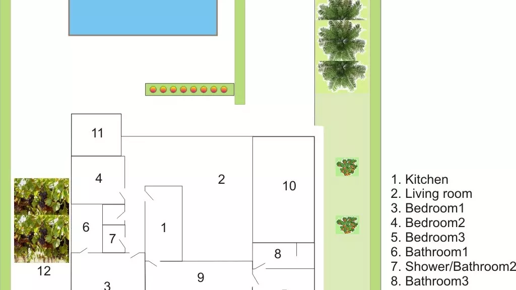 Accommodatie - indeling