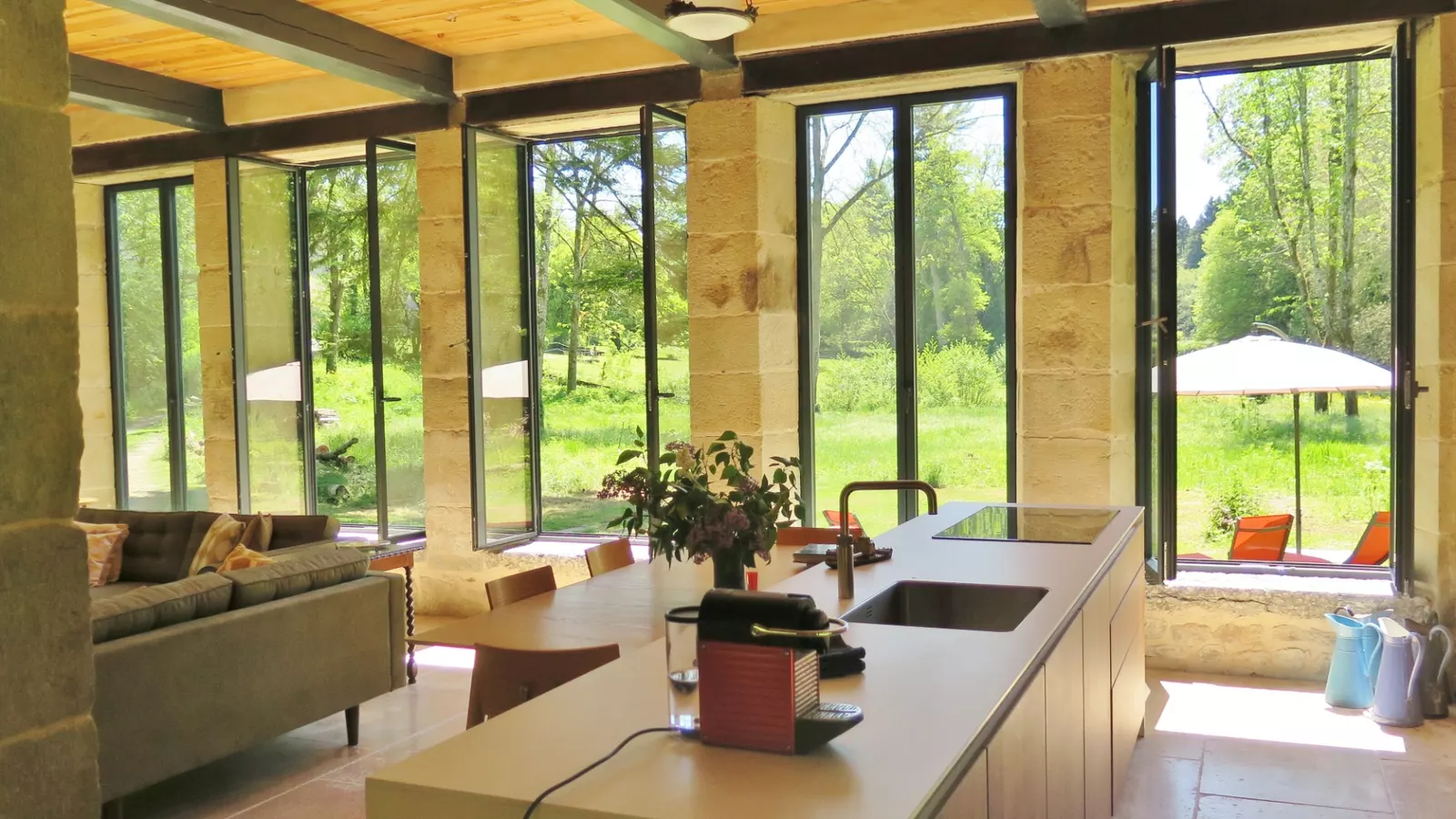 villa op landgoed Bourgogne, orangerie