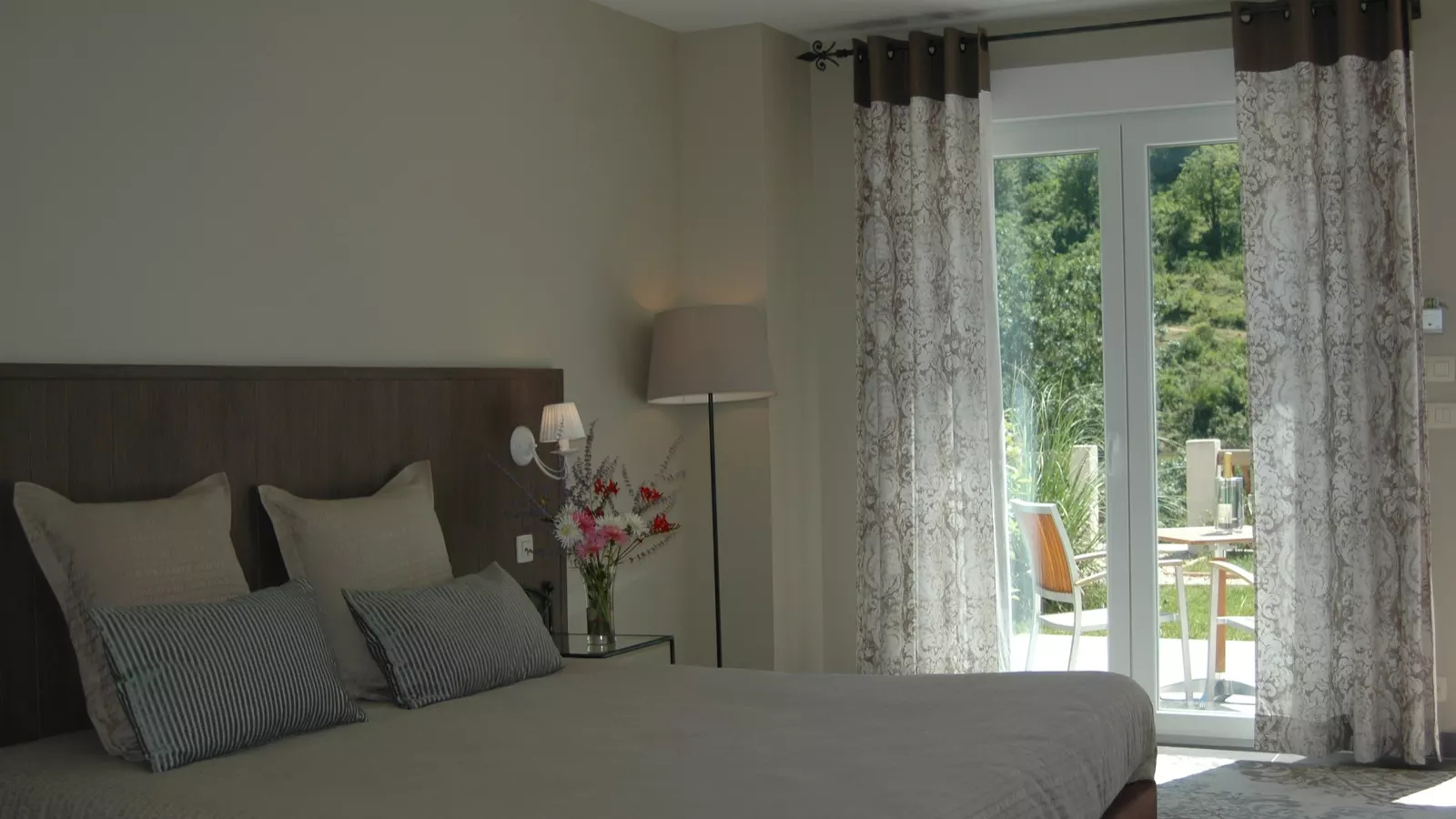 b&b kamer PRUNE en ORCHIDEE