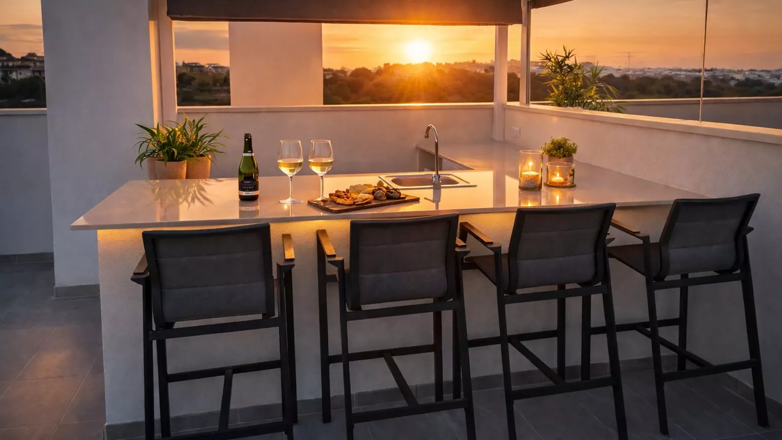 Penthouse met 80 m² privé rooftop