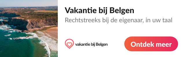 Vakantie bij Belgen · Mobiele banner